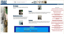 Desktop Screenshot of fdncequipment.net